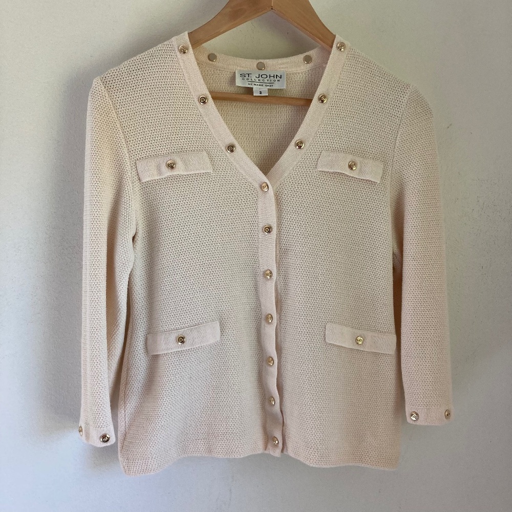 ST John collection by Marie Gray women’s knit cardigan